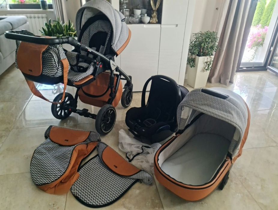 Oddam wózek z nosidełkiem 3w1