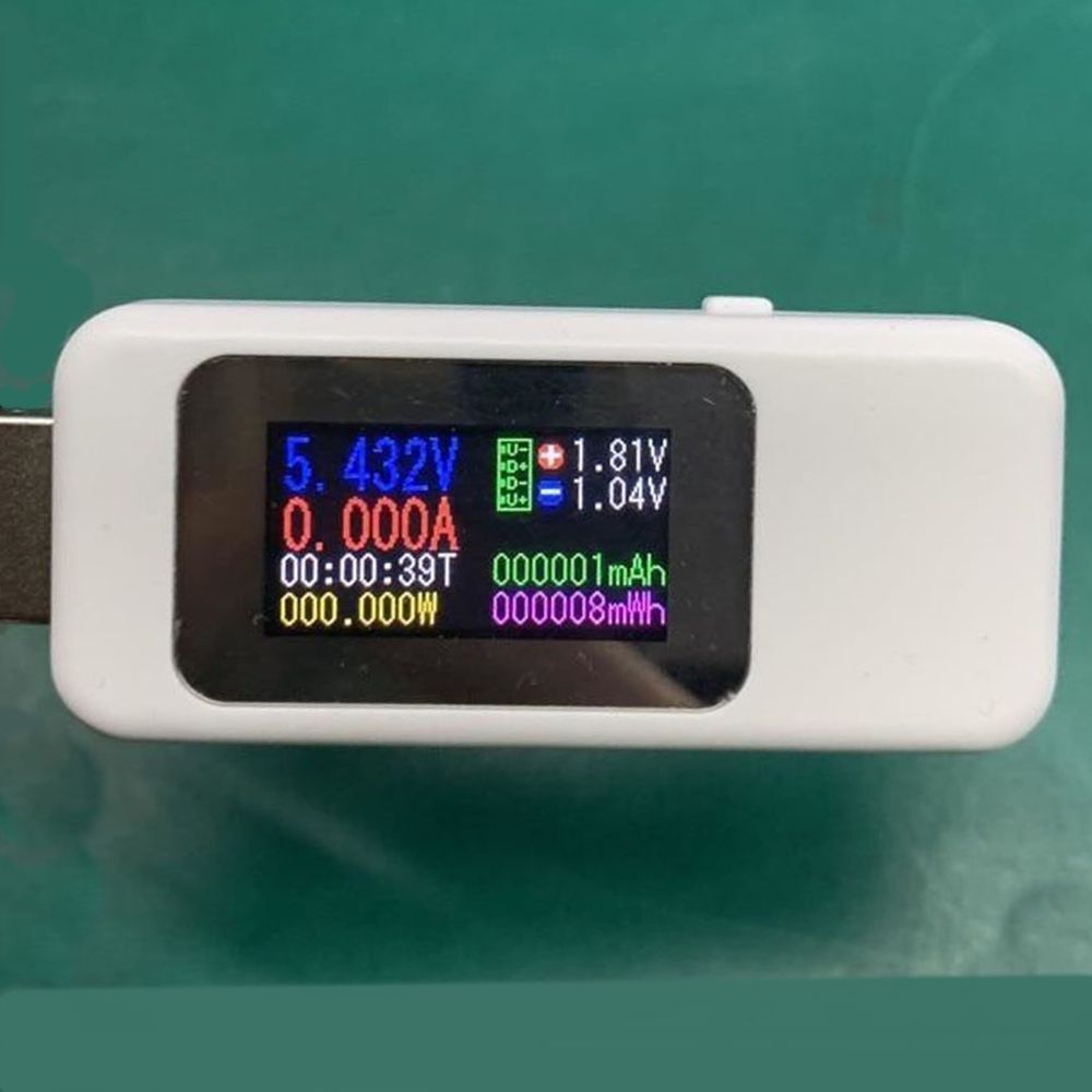 Keweisi KWS-MX18L , USB тестер , многофункциональный , цветной.