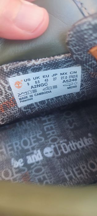 Bota Timberland chukka larchmont