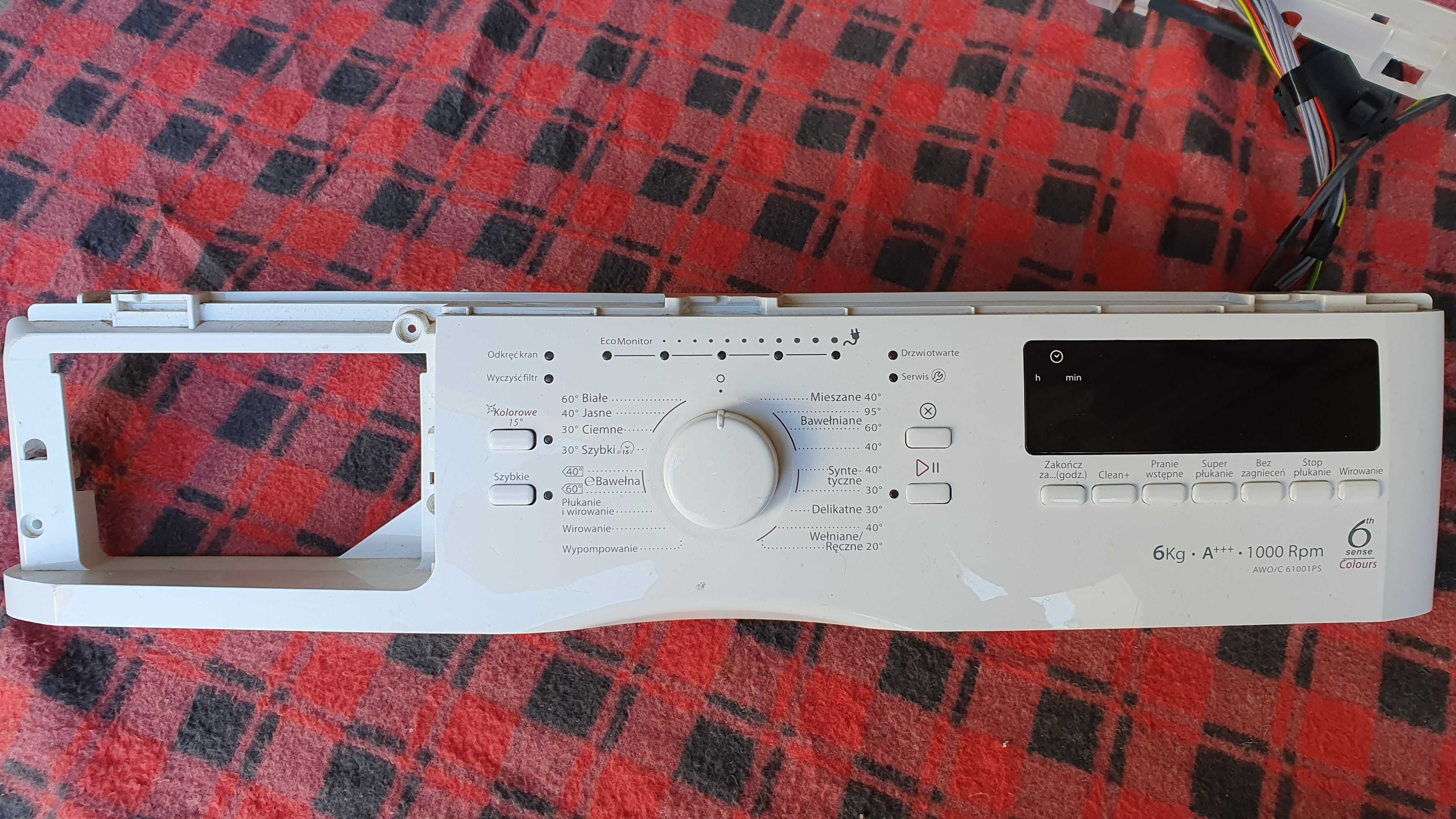 Whirlpool AWO/C 61001PS silnik hydrostat elektrozawór blokada pompa