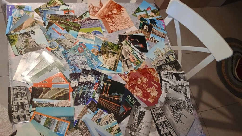 Pocztówki stare 80 szt