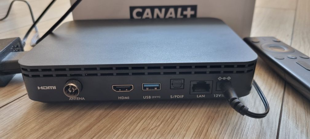 Dekoder Canał Plus 4K Android z DVB-T-2