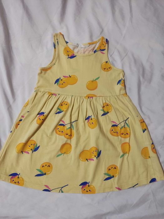 Дитяча сукня з мандаринками