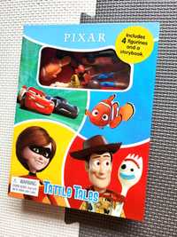Pixar Tattle Tales książeczka z 4 figurkami po angielsku figurki