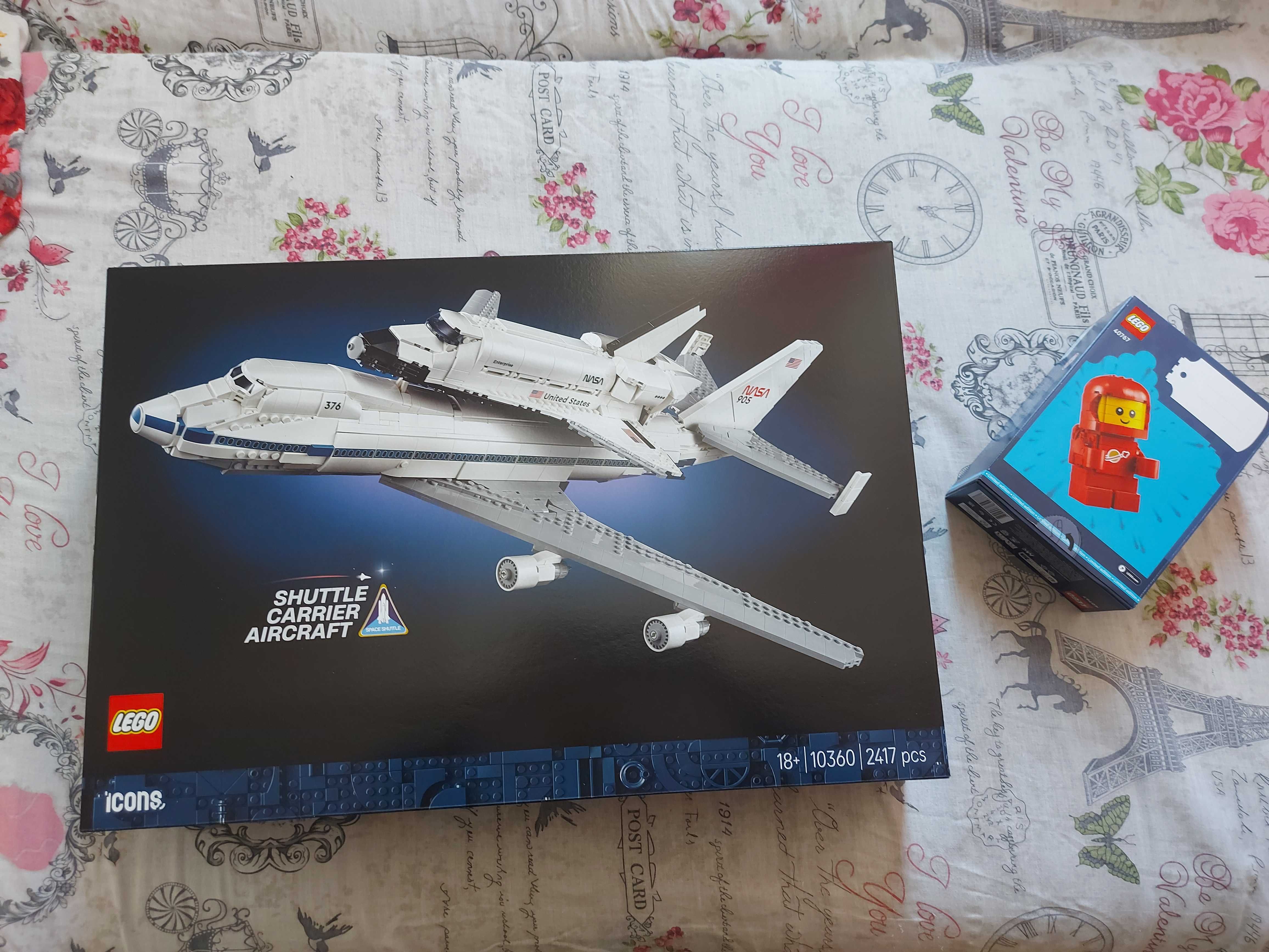 Літак-носій шатлів, LEGO Icons, 10360, Boeing 747, NASA Enterprise