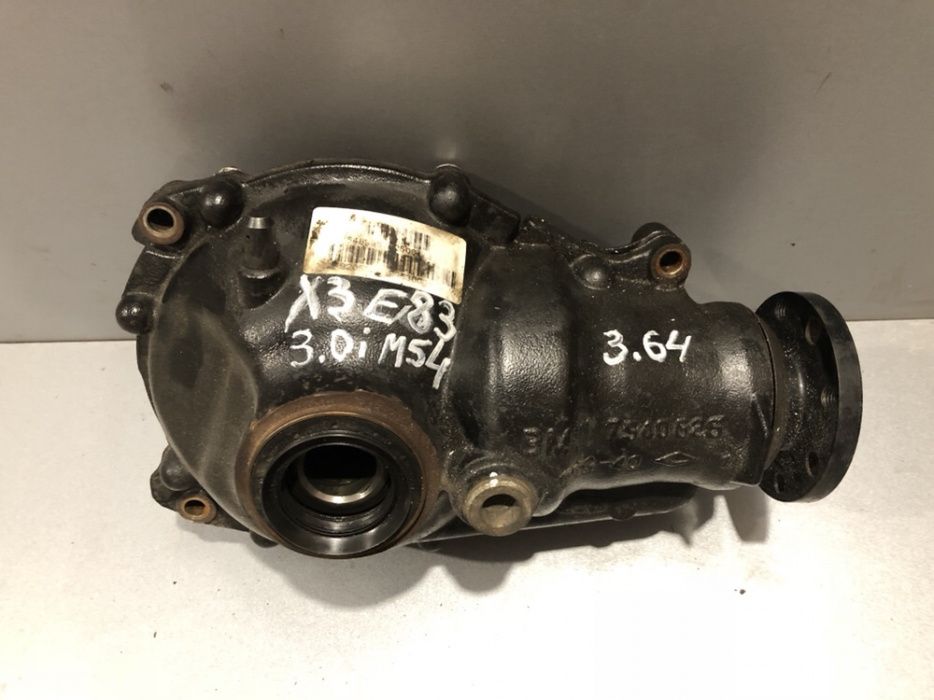 BMW X3 E83 3.0 М54 редуктор передній 3.64 передаточне,бмв Х3 мост