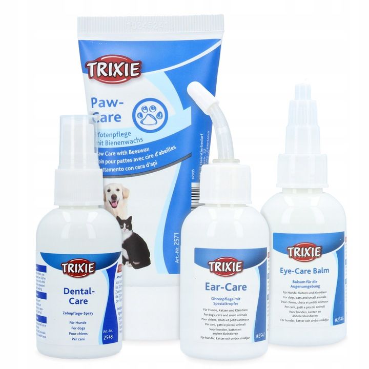 4x 50 Ml Płyn Do Uszu Psa Kota Krople Przemywania Oczu Spray Zębów Kre