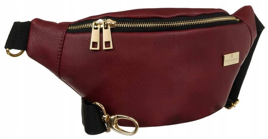 klasyczna damska nerka biodrowa ze ekologicznej - peterson