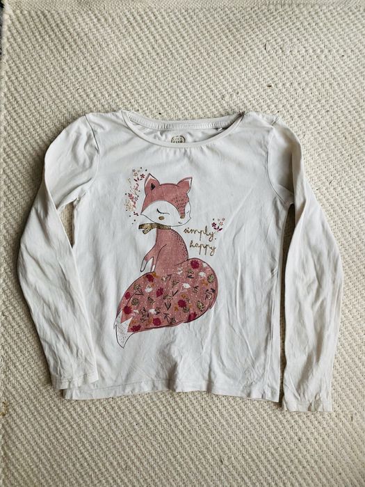 Bluzka longsleeve lisek smyk cool club