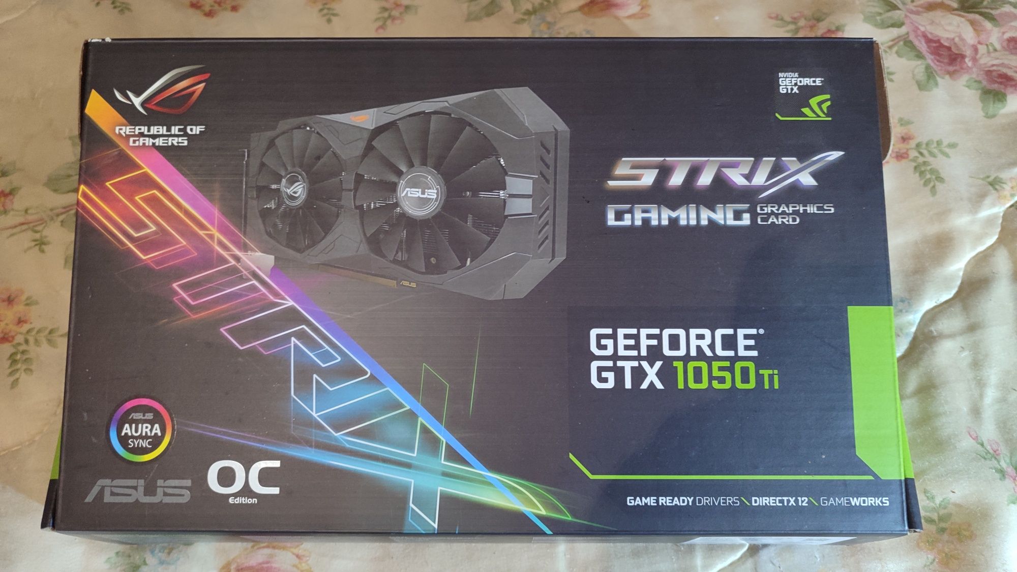 Placa Gráfica ASUS GeForce GTX 1050 TI (OC edition) [4GB]