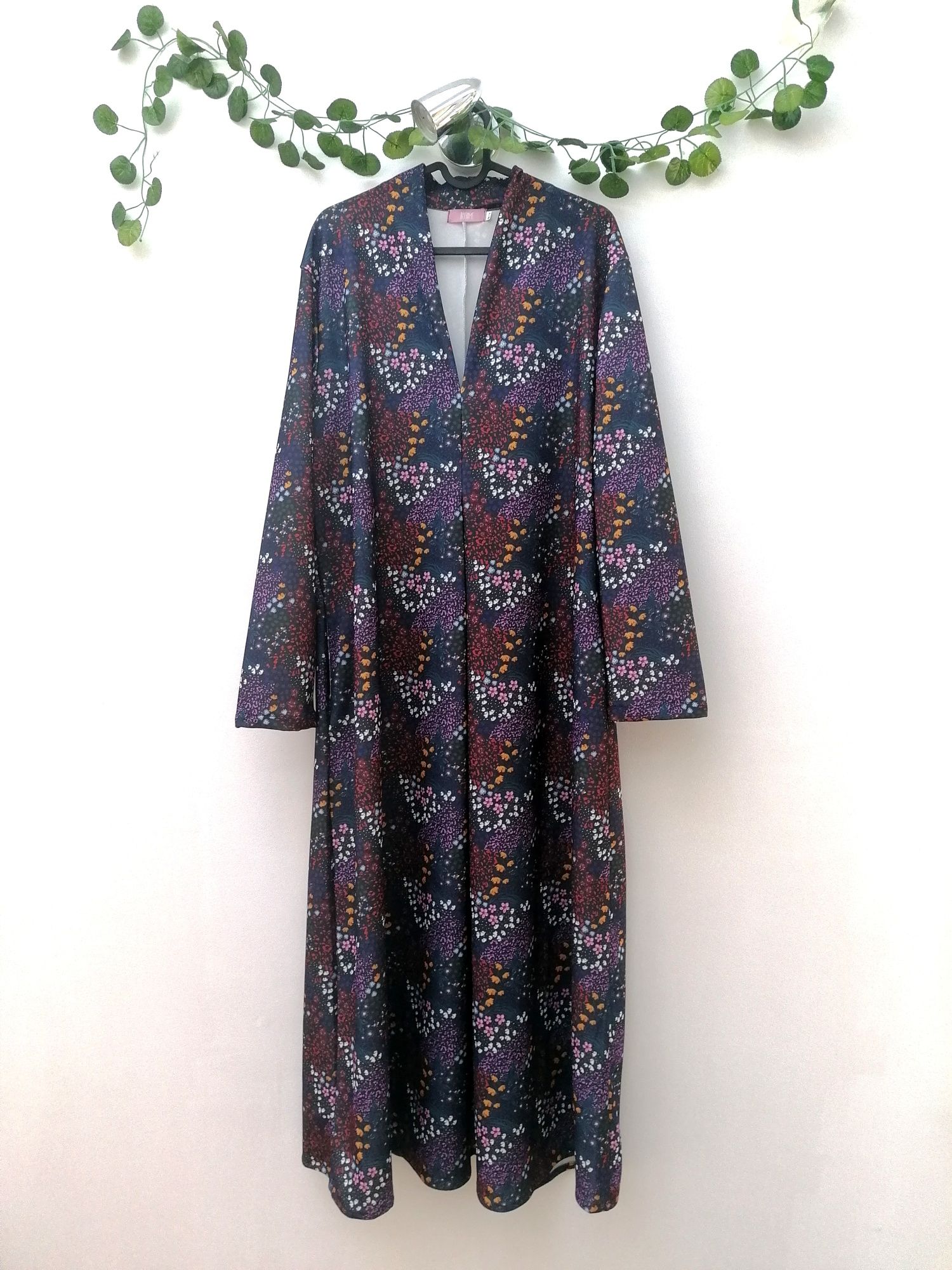 Vestido Comprido e Florido