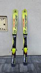 Narty dziecięce 110cm fisher race żółto czarne
