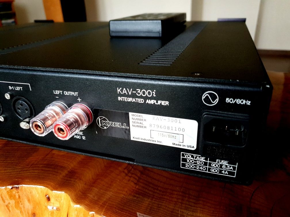 KRELL KAV - 300i wzmacniacz high end, nie Arcam,Sony,Luxman,Naim