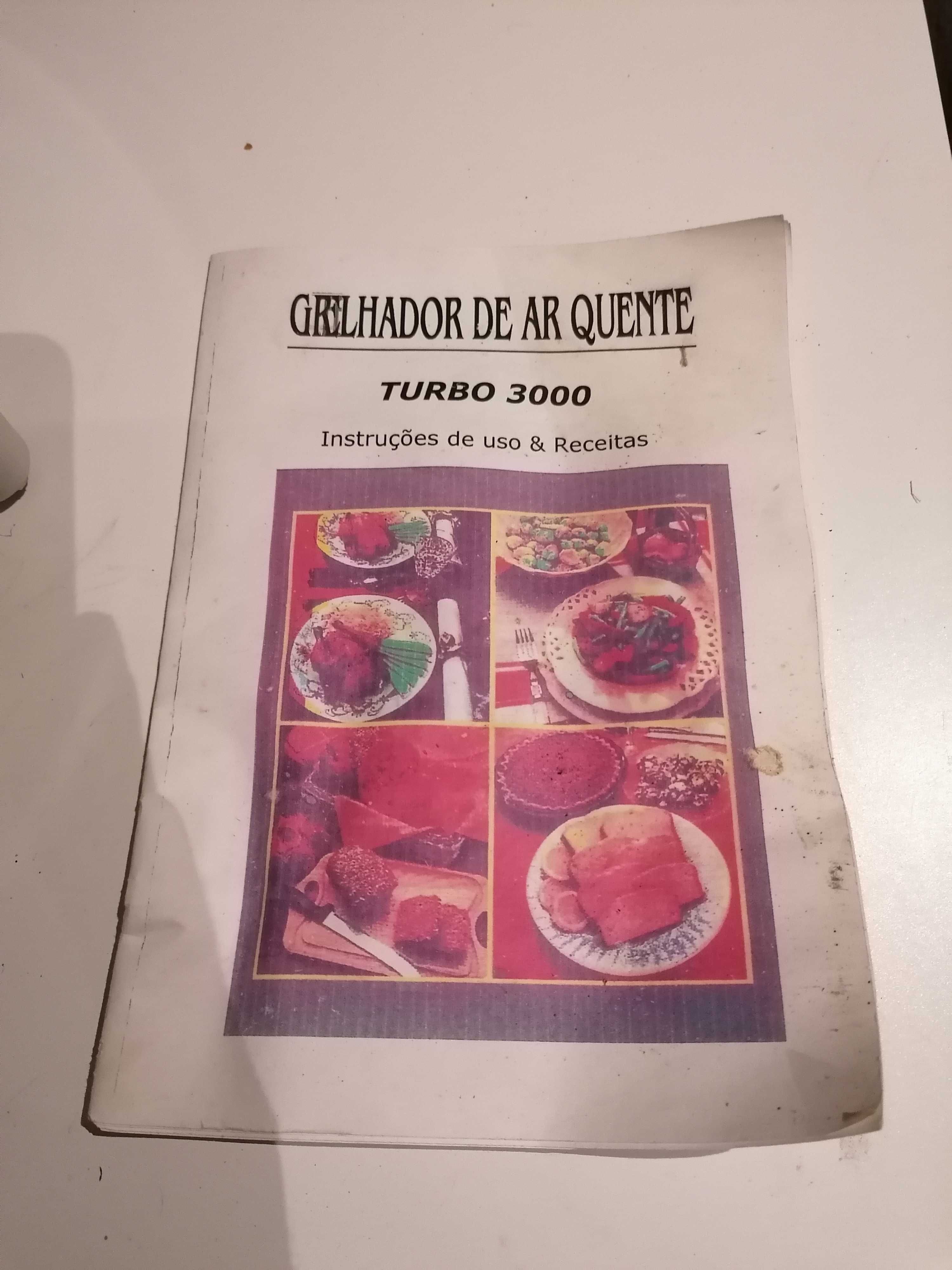 Forno ou grelhador elétrico a ar quente novo