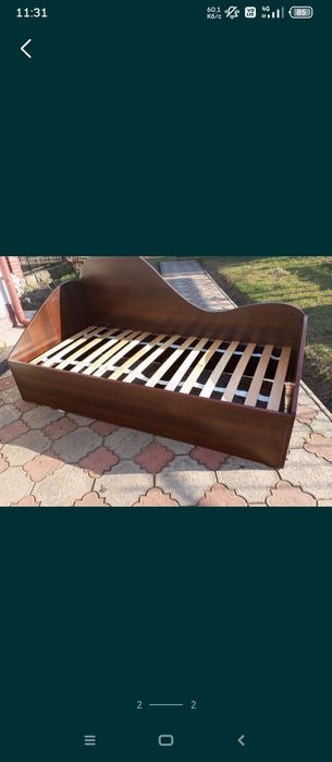 Продам дитяче ліжко з матрацом.