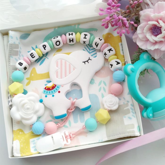 Силіконовий тримач, гризунець, прорізувач