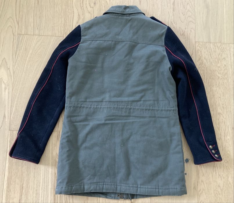 Płaszcz kurtka militarna ocieplana khaki Stradivarius r. S