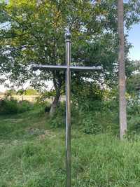 4200 грн Хрест з нержавійки на могилу