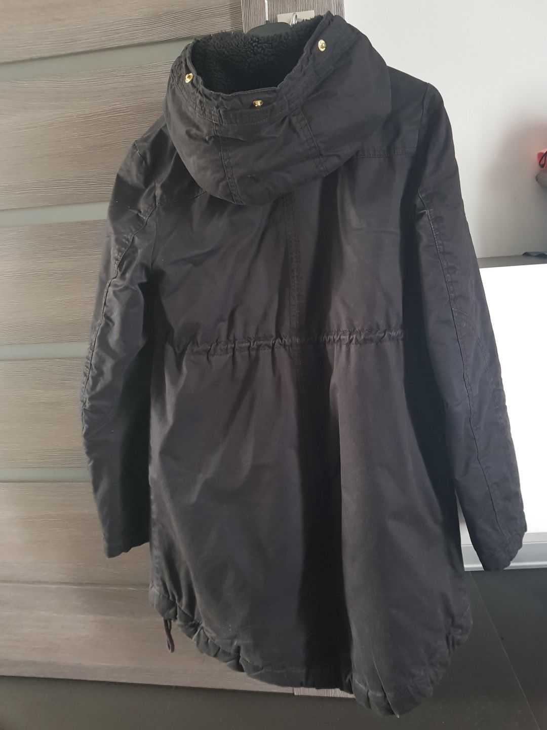 Kurtka ciążowa parka h&m rozm. Xs czarna