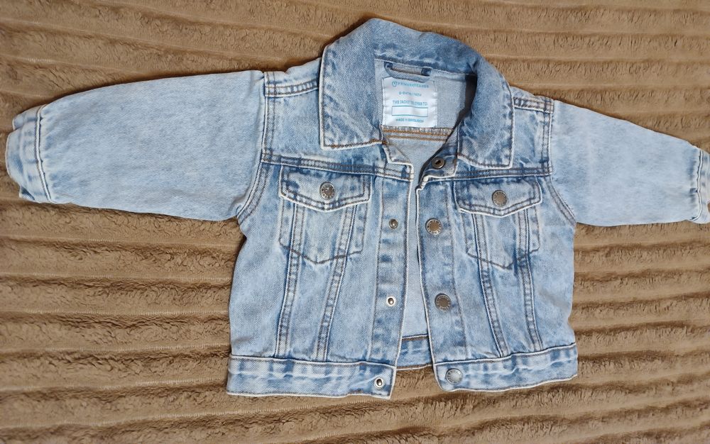 Джинсова куртка/джинсівка для дівчинки 6-9 міс Primark
