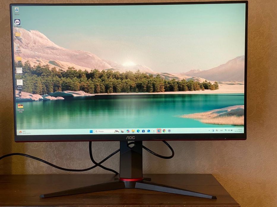 Ігровий монітор 27ʼ 144hz Full HD IPS AOC