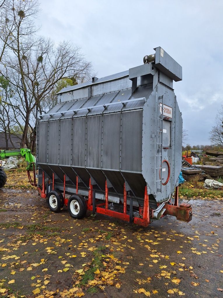 Suszarnia do zboża kukurydzy Farm Fans C-2120 LPG automatyczna GSI