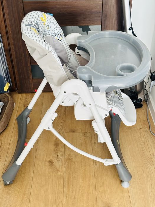 Krzesełko do karmienia Baby Design w bardzo dobrym stanie