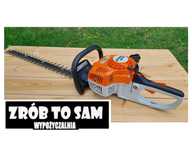 Nożyce spalinowe Stihl HS 45 przycinanie żywopłotów tui tuji wynajem