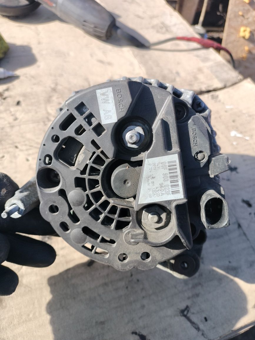 Генератор 06F903023F Bosch 140A Skoda A5, Passat B6 Golf 1.9 / 2.0 TDI
