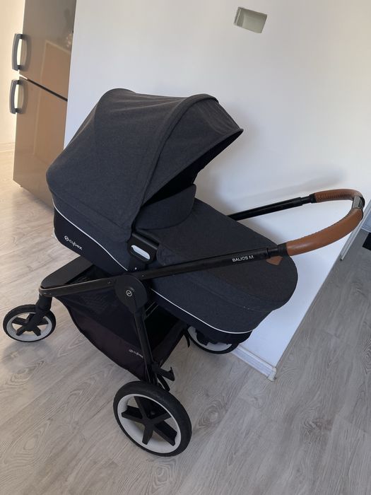 Sprzedam wózek Cybex Balios M 3w1 + Adaptery + Fotelik maxi cosi