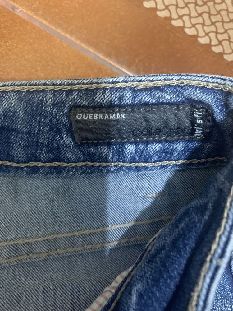 Calças ganga jeans Quebramar senhora tamanho 38