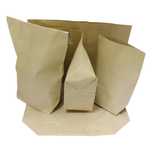 torebka papierowa szara 5,00 kg (9) 10kg gruba