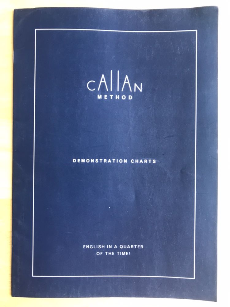Chart METODA CALLANA Plansza dla nauczyciela - ANGIELSKI