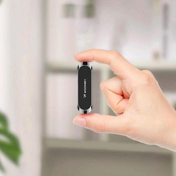 Wozinsky uchwyt magnetyczny na deskę rozdzielczą przyklejany czarny (W