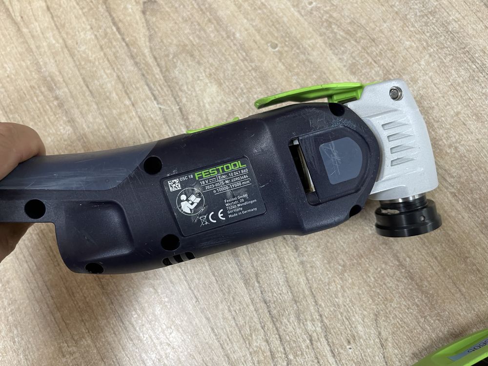 Festool OSC 18 / акумуляторні реноватори Фестул