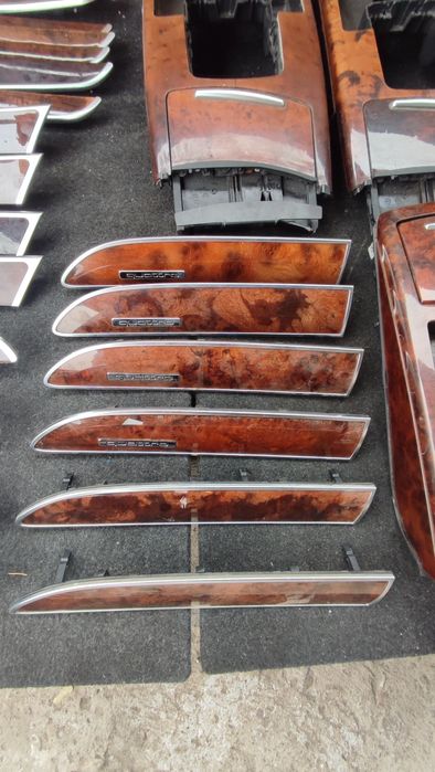 Декор салону  дерево Ауді А6 С6 quattro декор Audi A6 C6 дерево салон