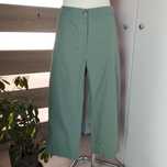 nowe spodnie damskie rybaczki Bonmarche w kolorze khaki, rozmiar 48