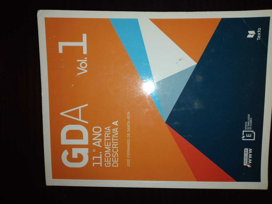 Manuais de Geometria descritiva 10 e 11 ano
