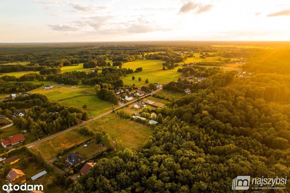 Uniemyśl- działka budowlana w otulinie lasu