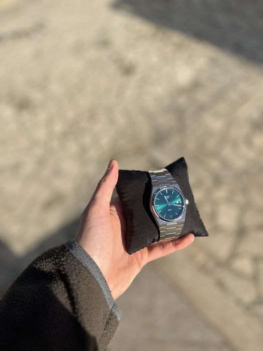Tissot PRX 40mm (Verde)    Deixe o Relógio falar por sí