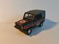 Model UAZ-469 Milicja wojskowa ZSRR USSR CCCP 1/43