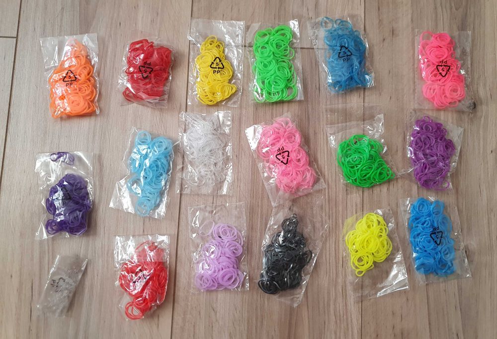 Гумки для плетіння великий набір