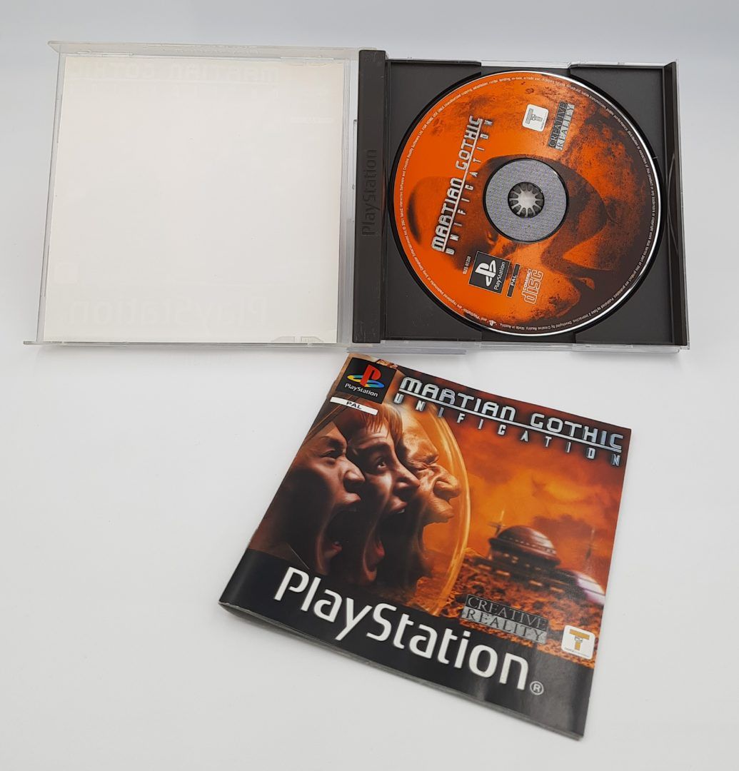 Stara gra kolekcja na PlayStation 1 Martian Gothic Unification ps1 psx