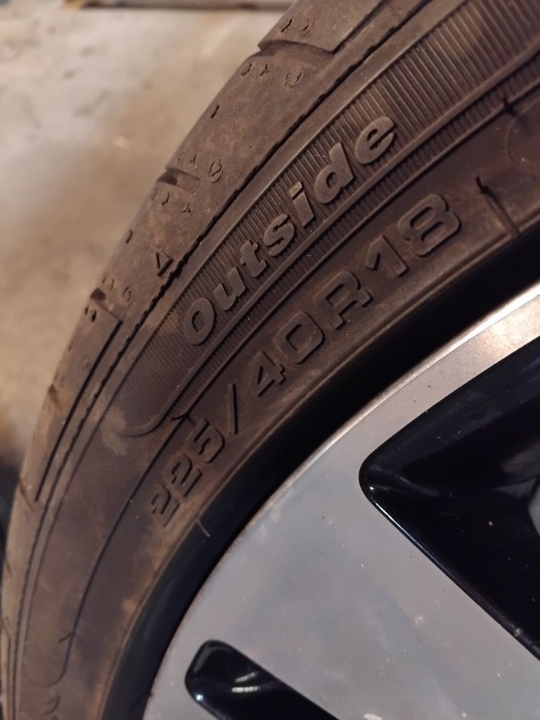 Felgi koła nowe opony mercedes A w176 B w246 c117  vito viano 18 CALI