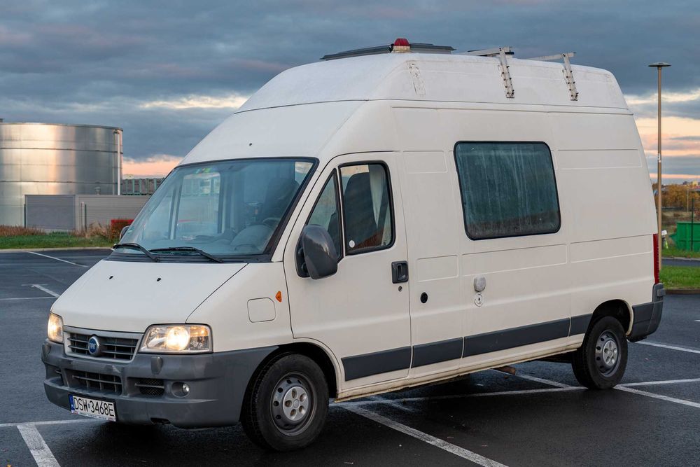 KAMPERVAN FIAT Ducato II lift 2,0E + instalacja gaz CNG- igła !