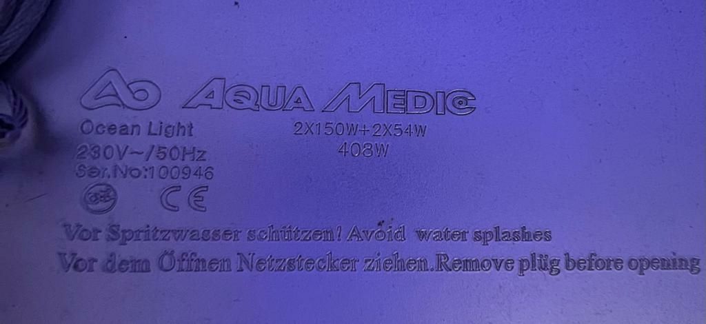 Sprzedam lampe Aqua medic do akwarium morskiego
