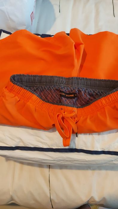 Calções homem de banho laranja
