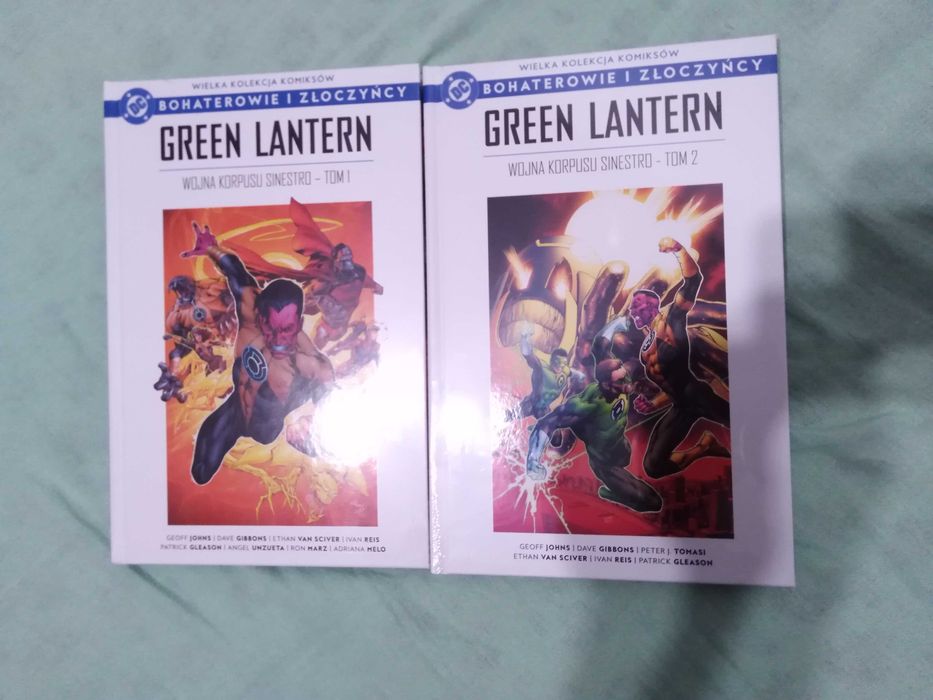 Bohaterowie i Złoczyńcy 89 i 91 - Green Lantern - Wojna Sinestro 1 i 2