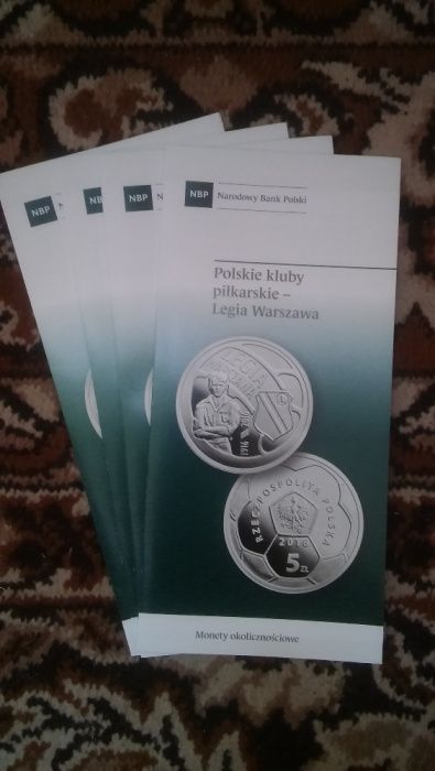 Folder Legia Warszawa, Polskie Kluby Piłkarskie