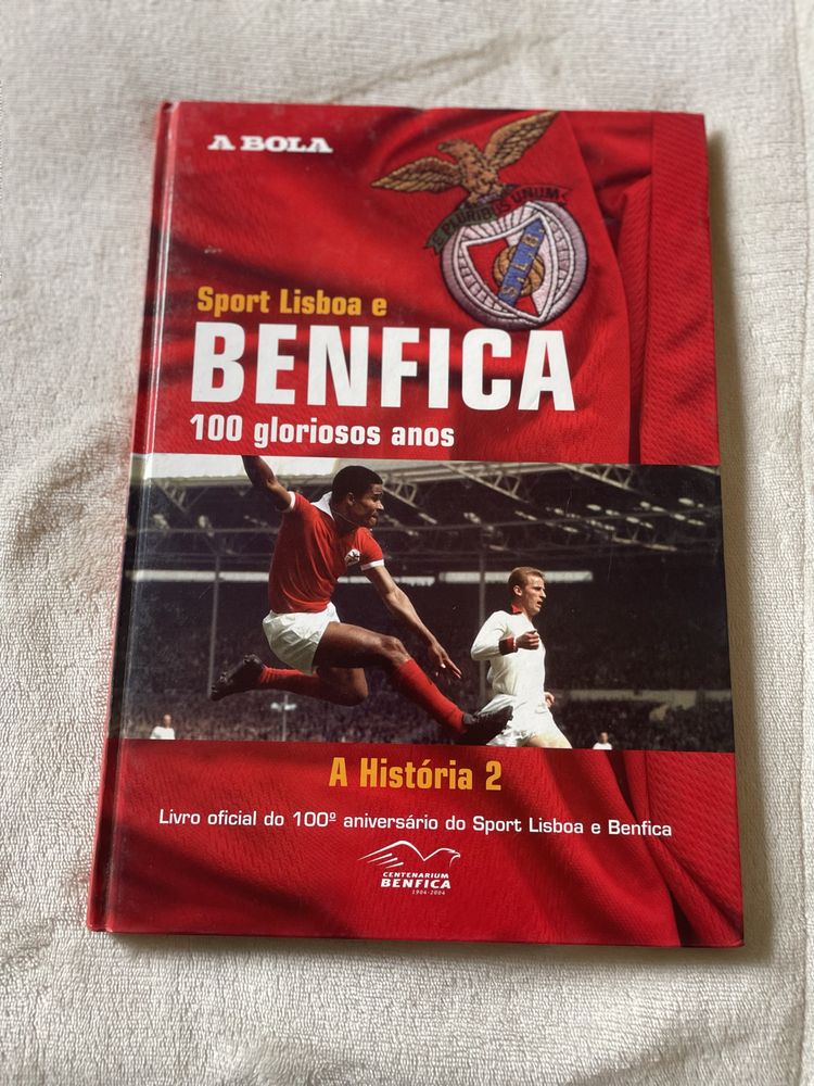 Coleção de 7 livros - Sport Lisboa e Benfica